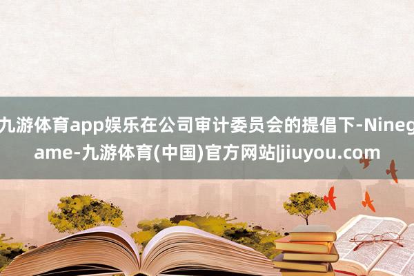 九游体育app娱乐在公司审计委员会的提倡下-Ninegame-九游体育(中国)官方网站|jiuyou.com